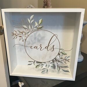 Card Box for wedding
